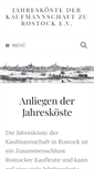 Mobile Screenshot of jahreskoeste.de
